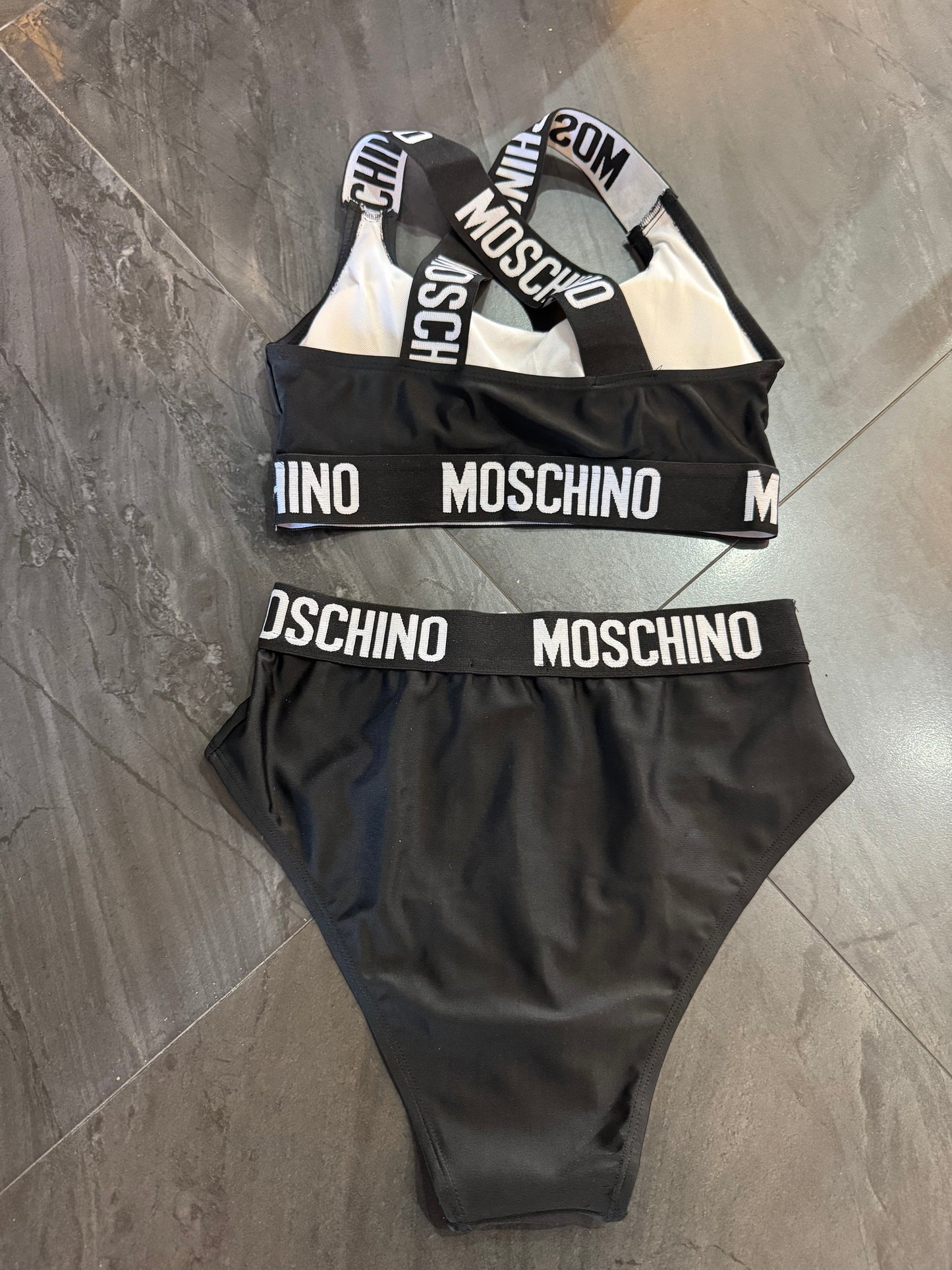 Traje de baño negro 2 piezas