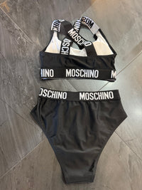 Traje de baño negro 2 piezas