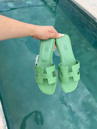 Sandalia verde