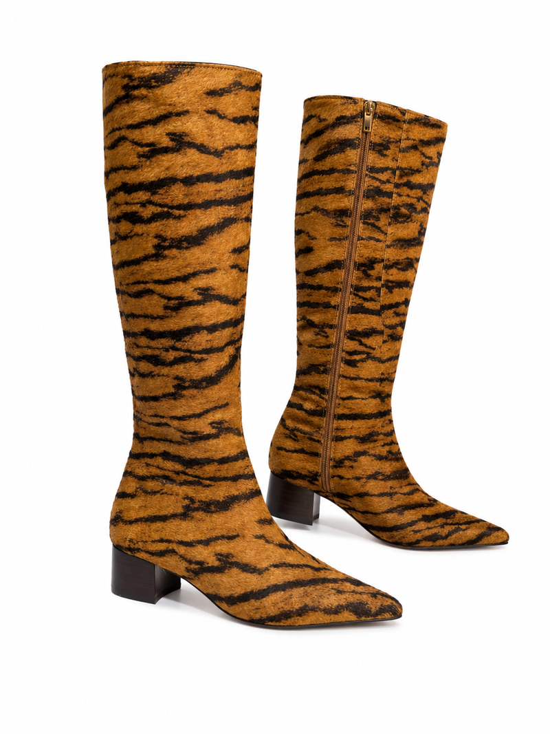 BOTA DE PIEL DE VACA