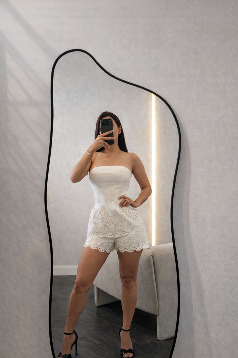 BEIGE COTTON DRESS