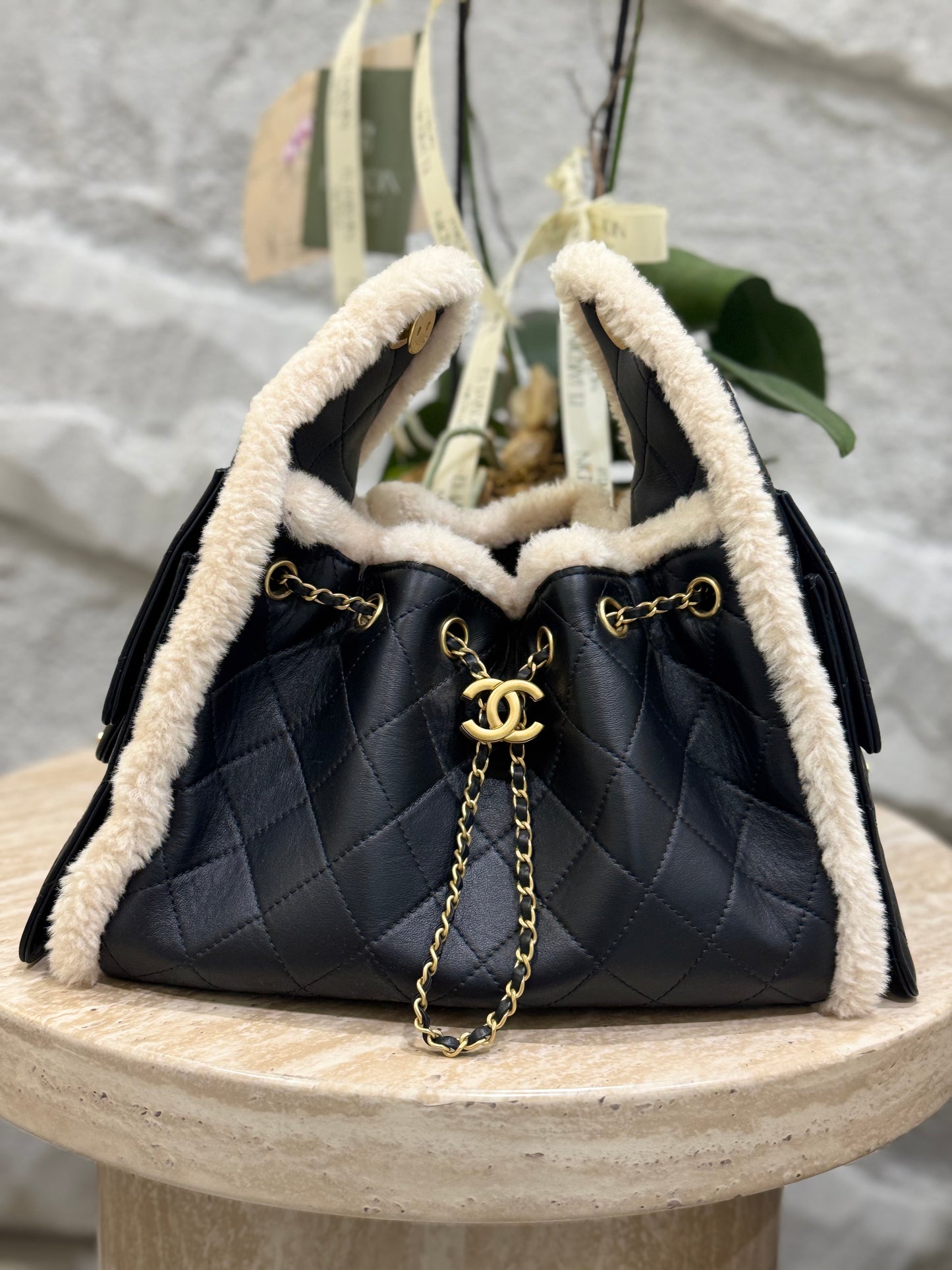 BOLSO CHNL PELUCHE