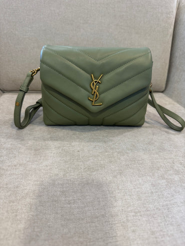 Bolso YSL verde PIST