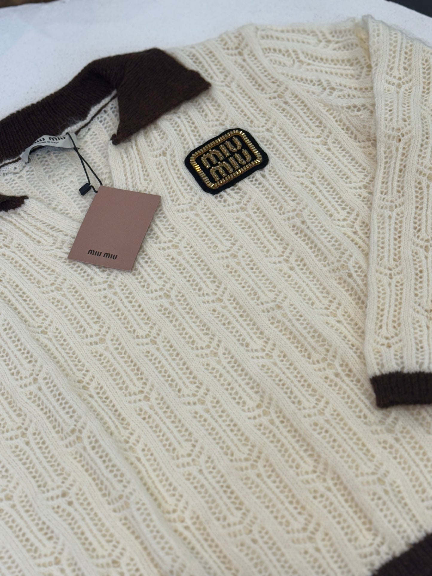 SUÉTER MI MI TEJIDO