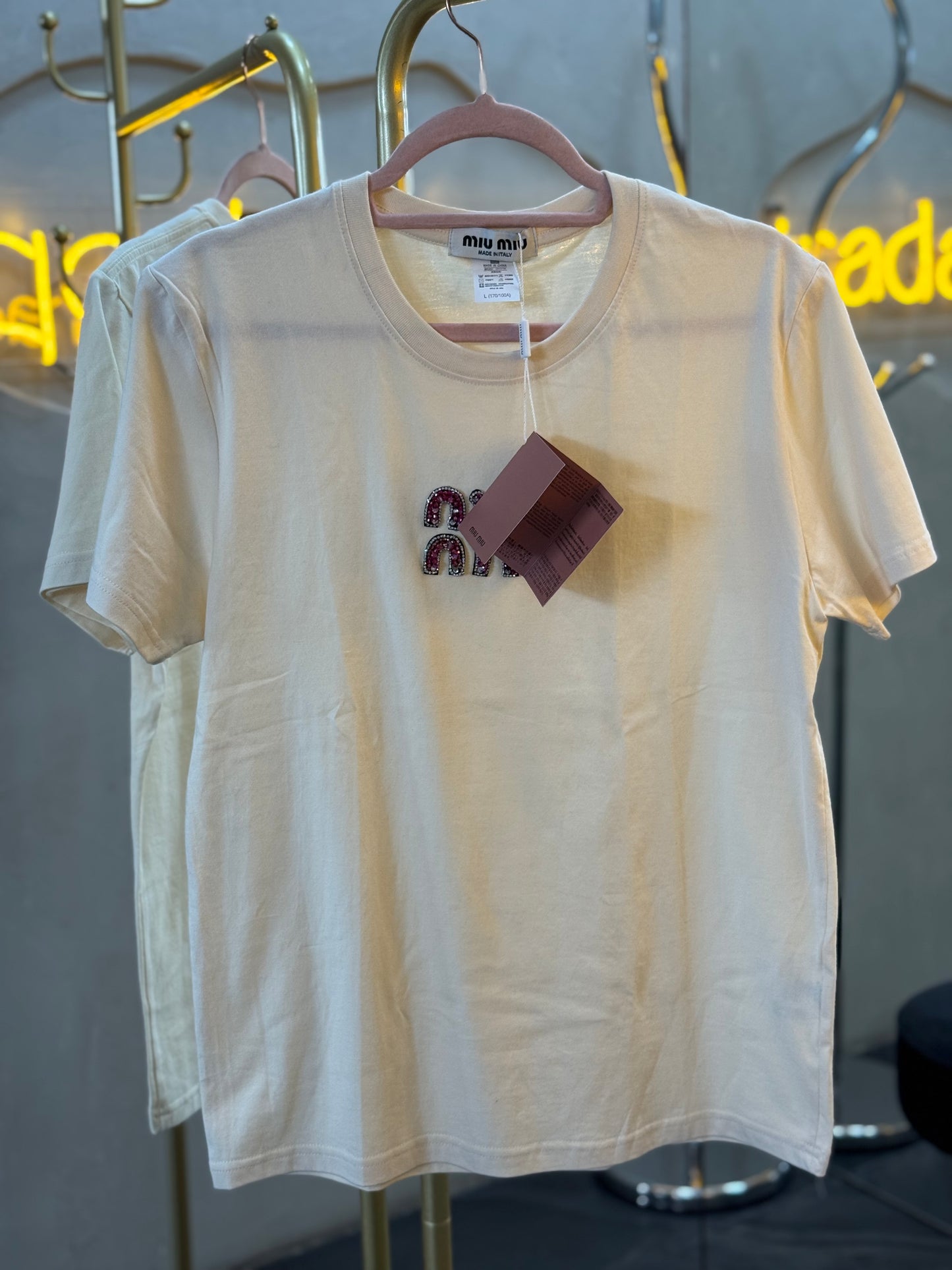 T-SHIRT M M Beige