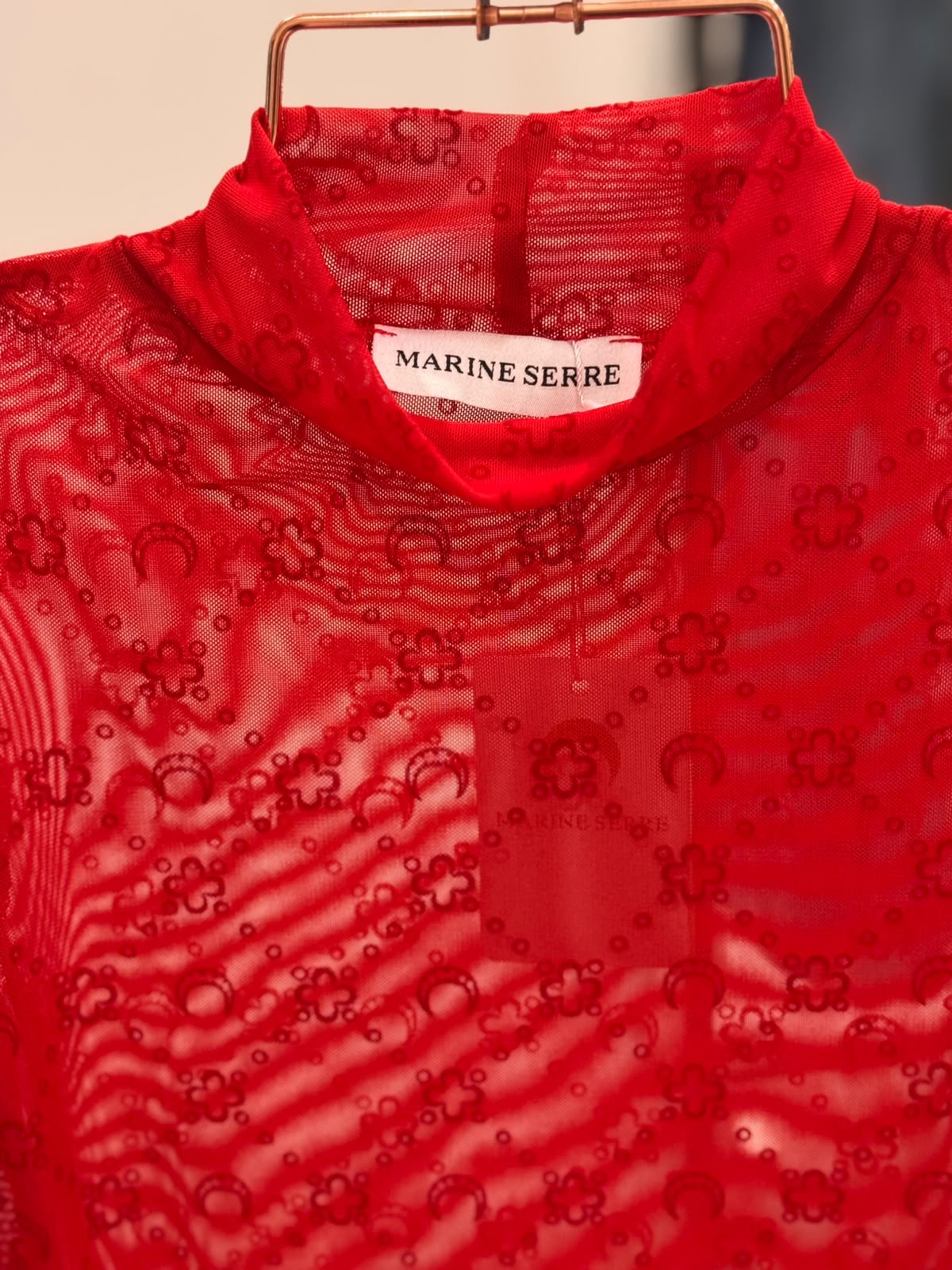 BLUSA ROJA MARÍN SE