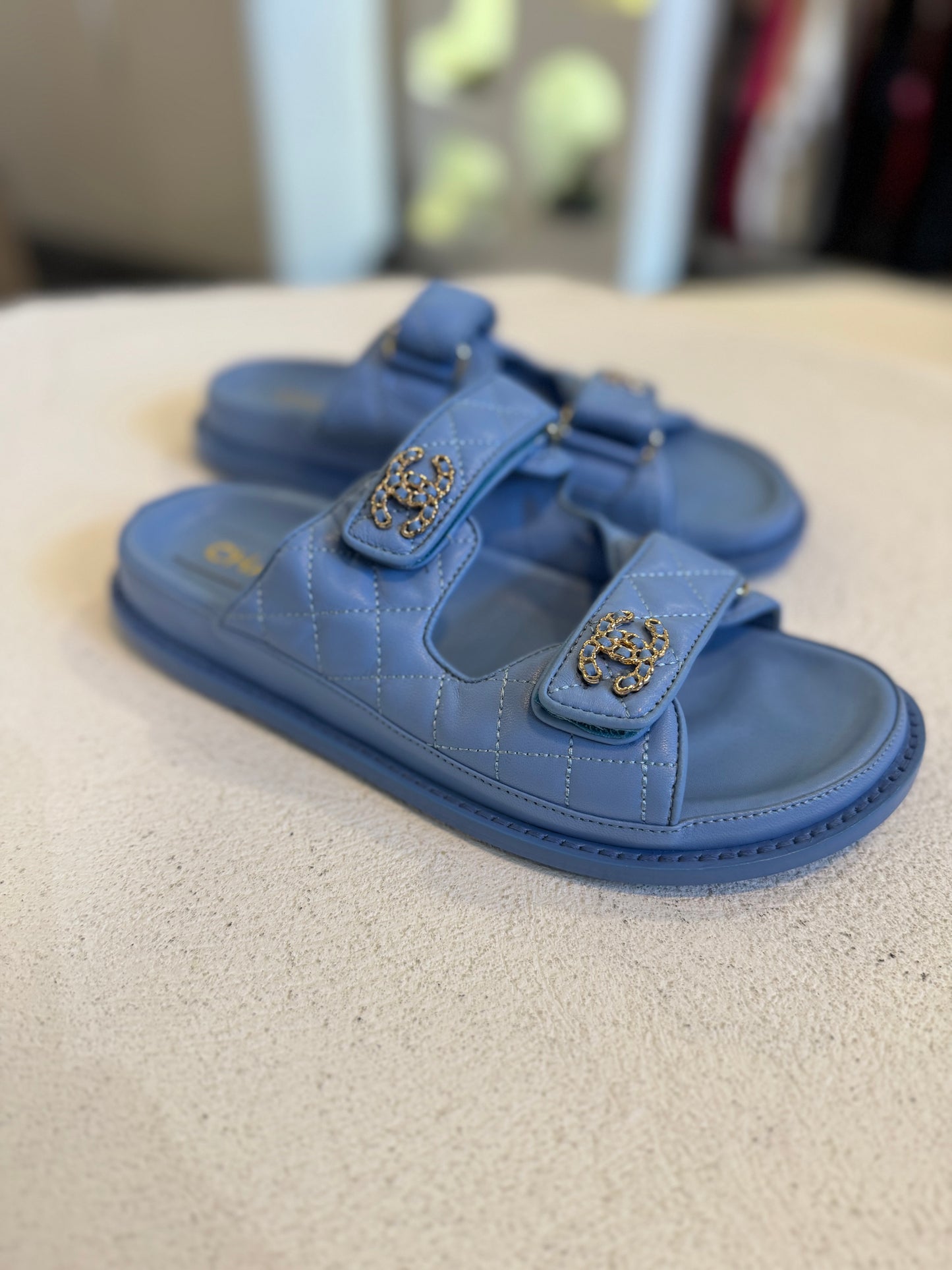 Sandalias azul
