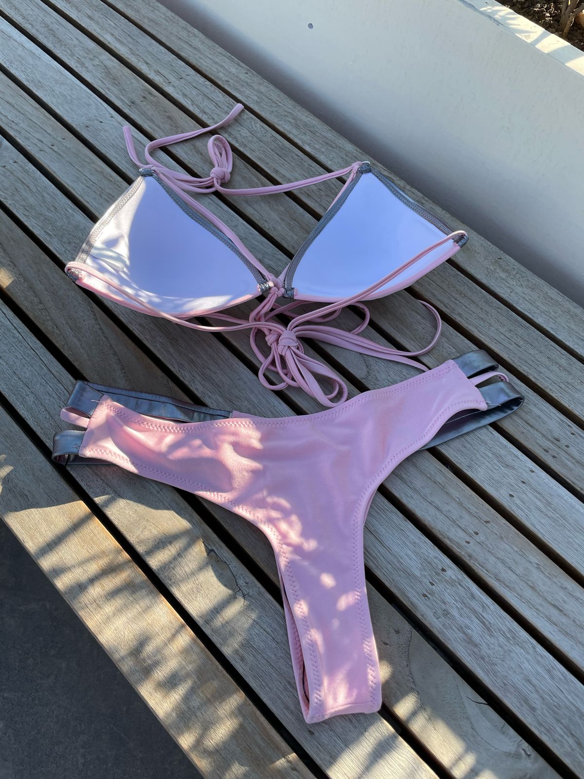 Traje de baño rosa