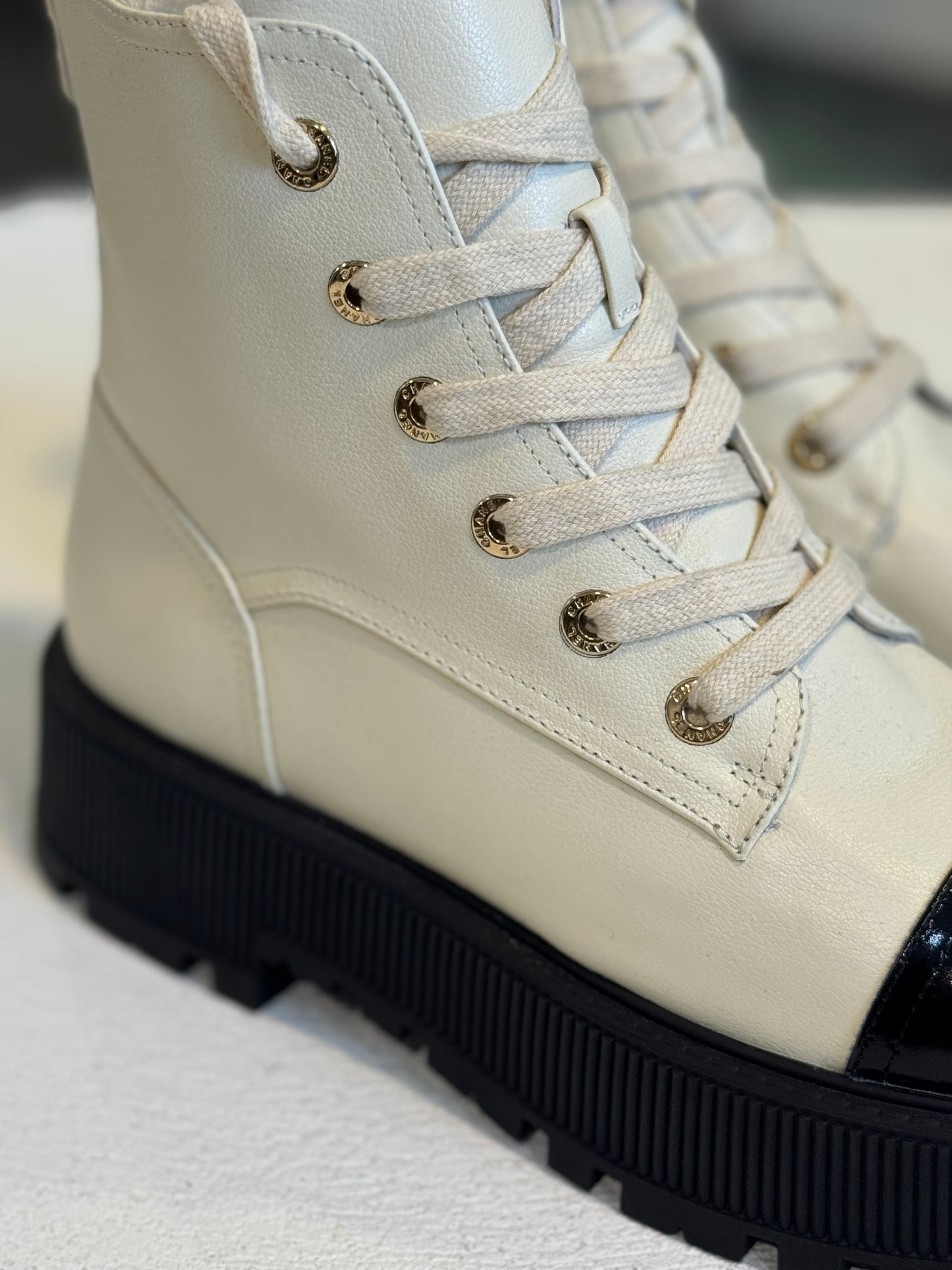 Botas beige