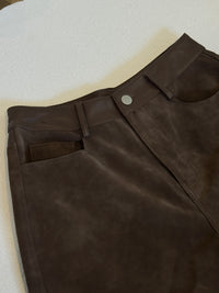 PANTALÓN CAFÉ ANTE VELVET LIN