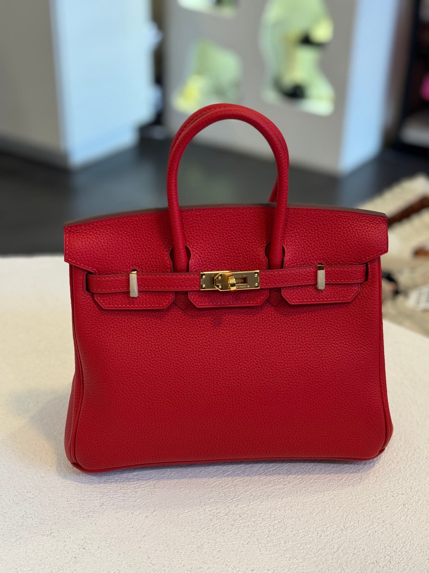 BOLSO ROJO HERS TAMAÑO 25