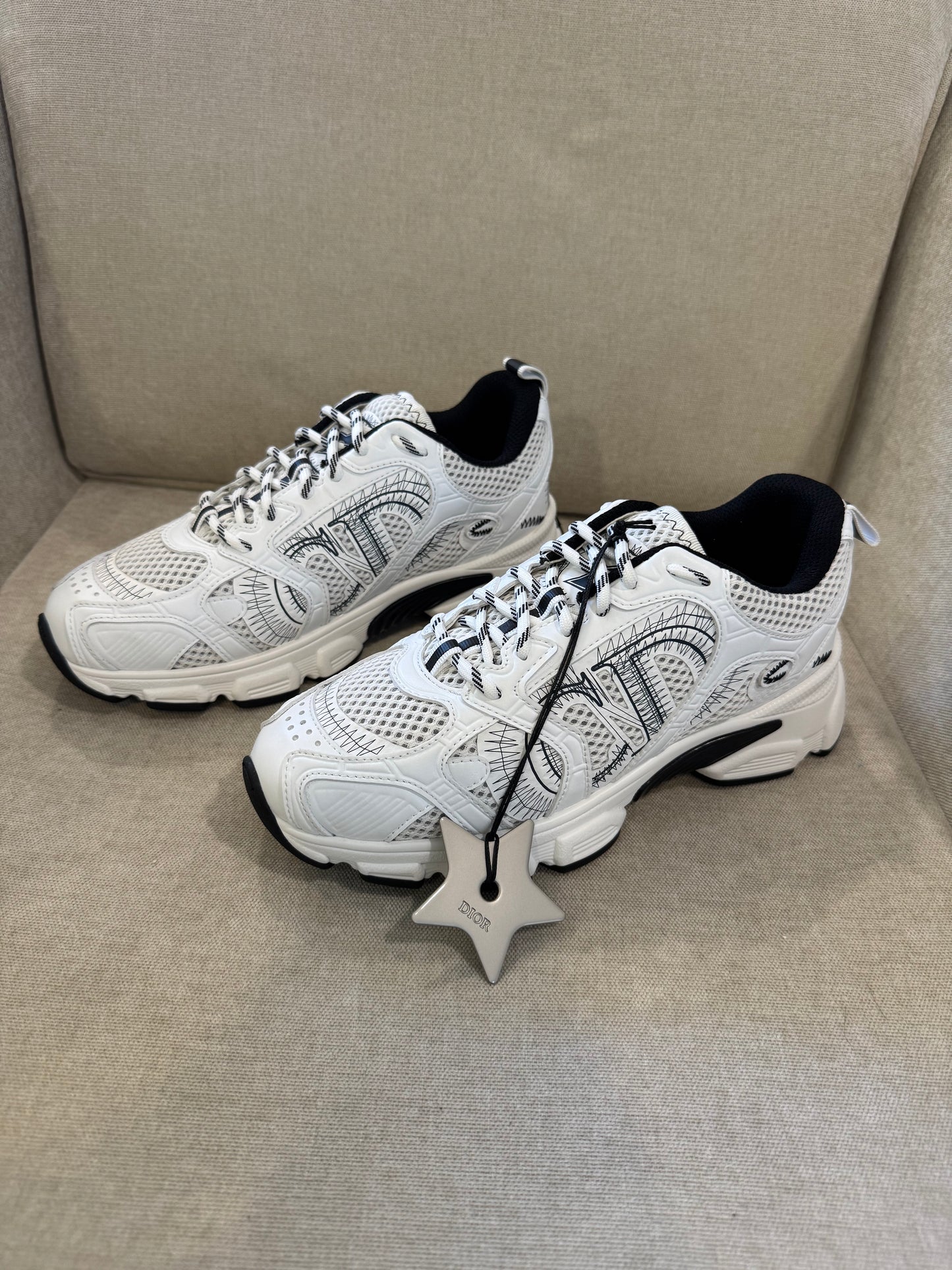 Tenis DR negro-blanco