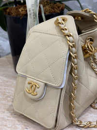 BOLSA CH BEIG  MINI