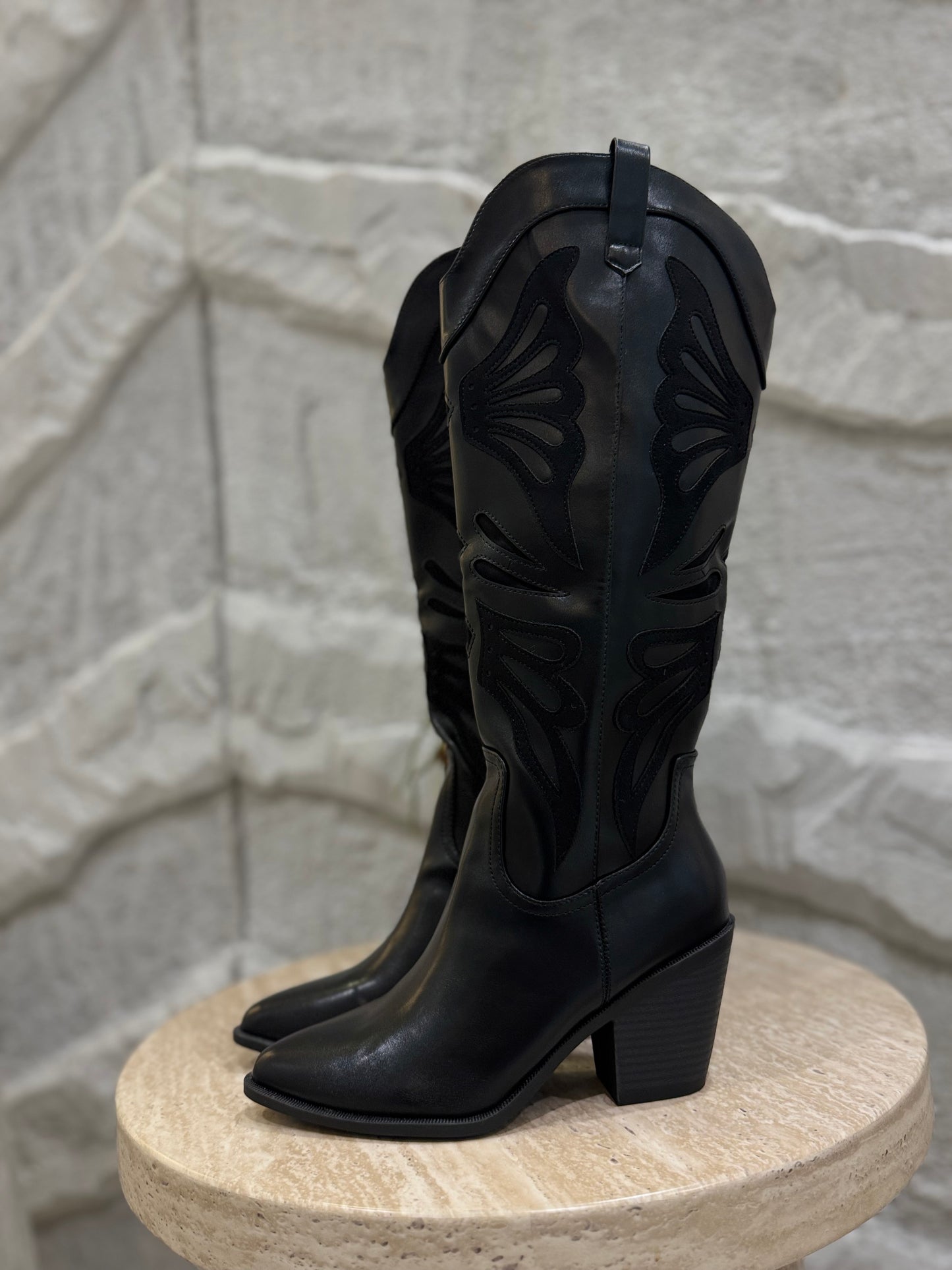 BOTA VAQUERA NEGRA