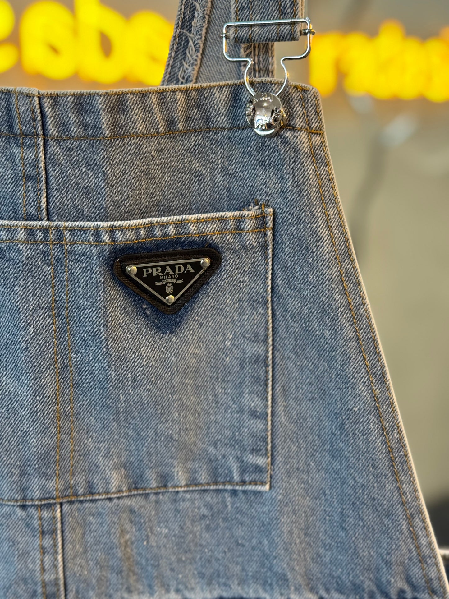 Overol falda mezclilla P