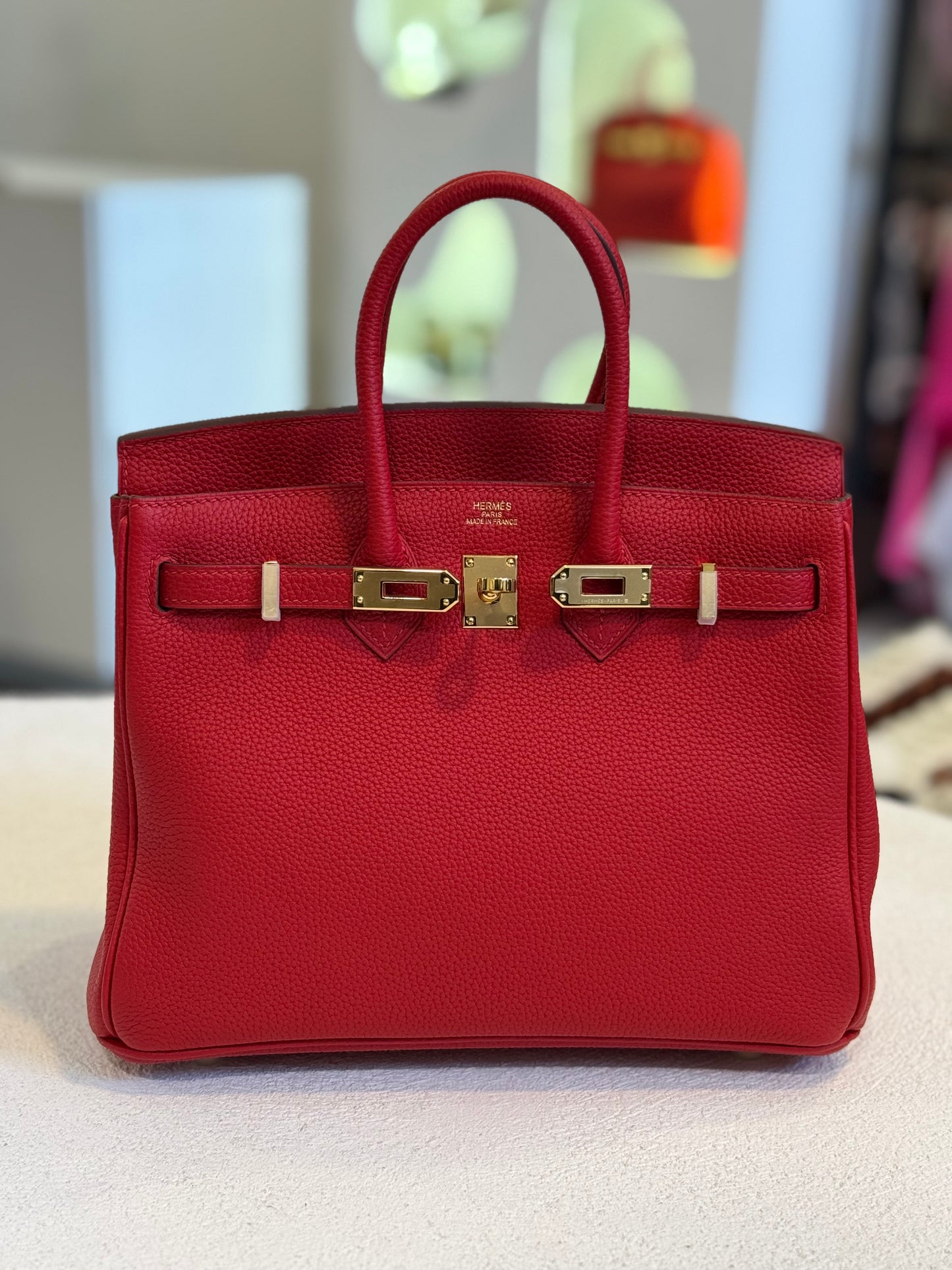 BOLSO ROJO HERS TAMAÑO 25