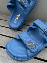 Sandalias azul