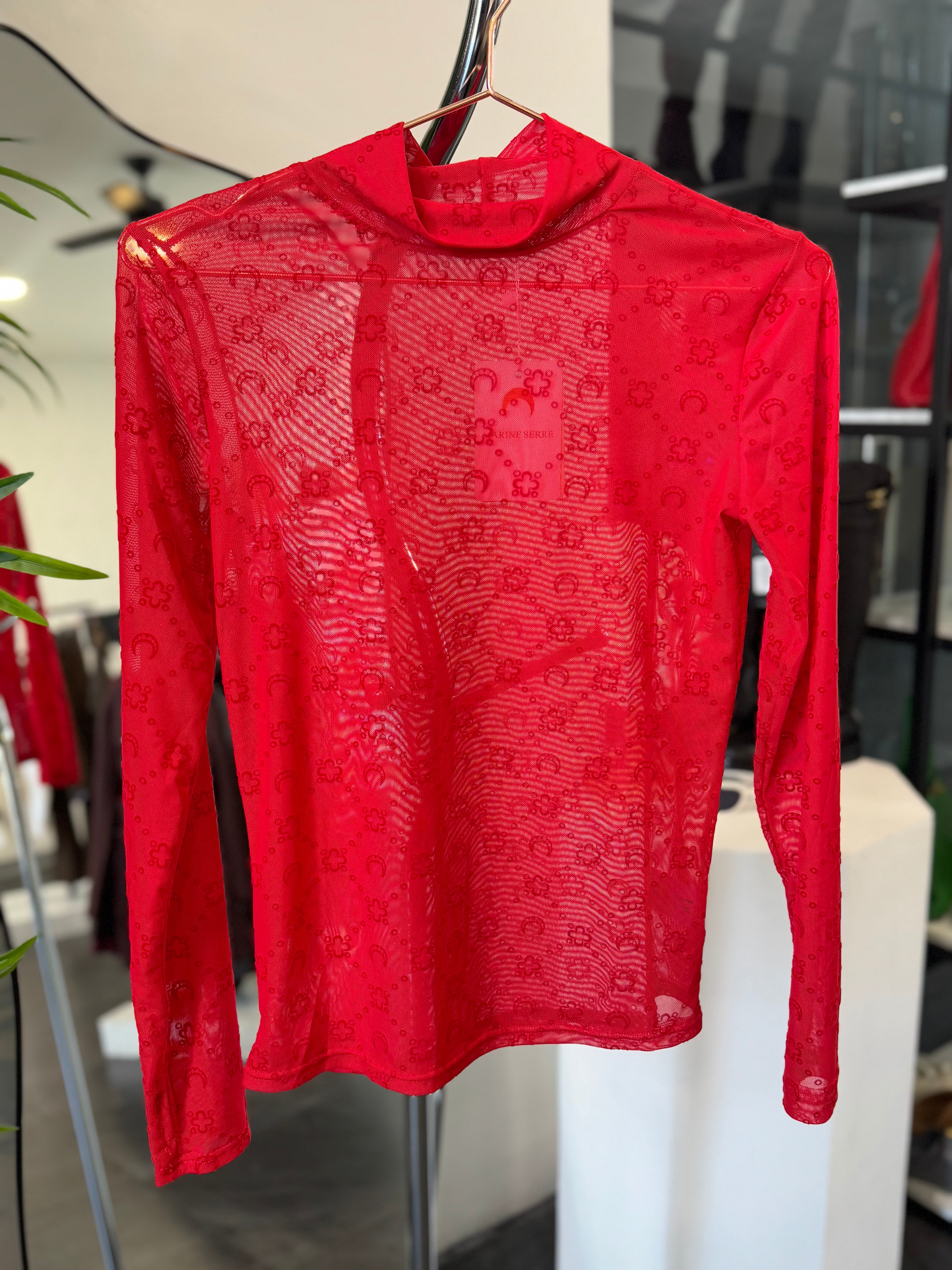 BLUSA ROJA MARÍN SE