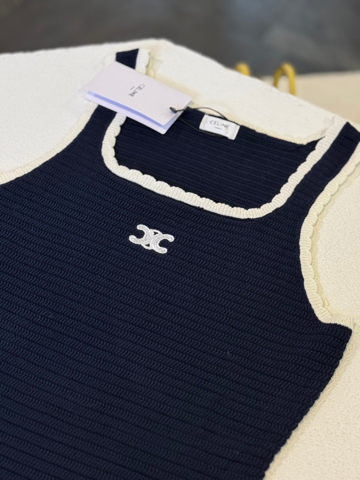 VESTIDO TEJIDO CNNL AZUL MARINO