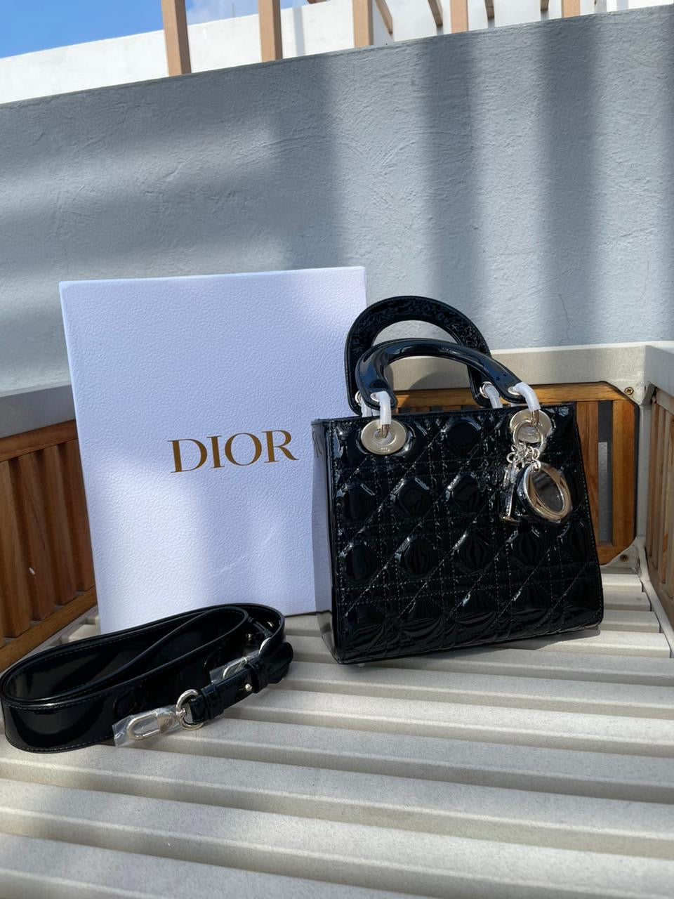 Bolsa lady Dior