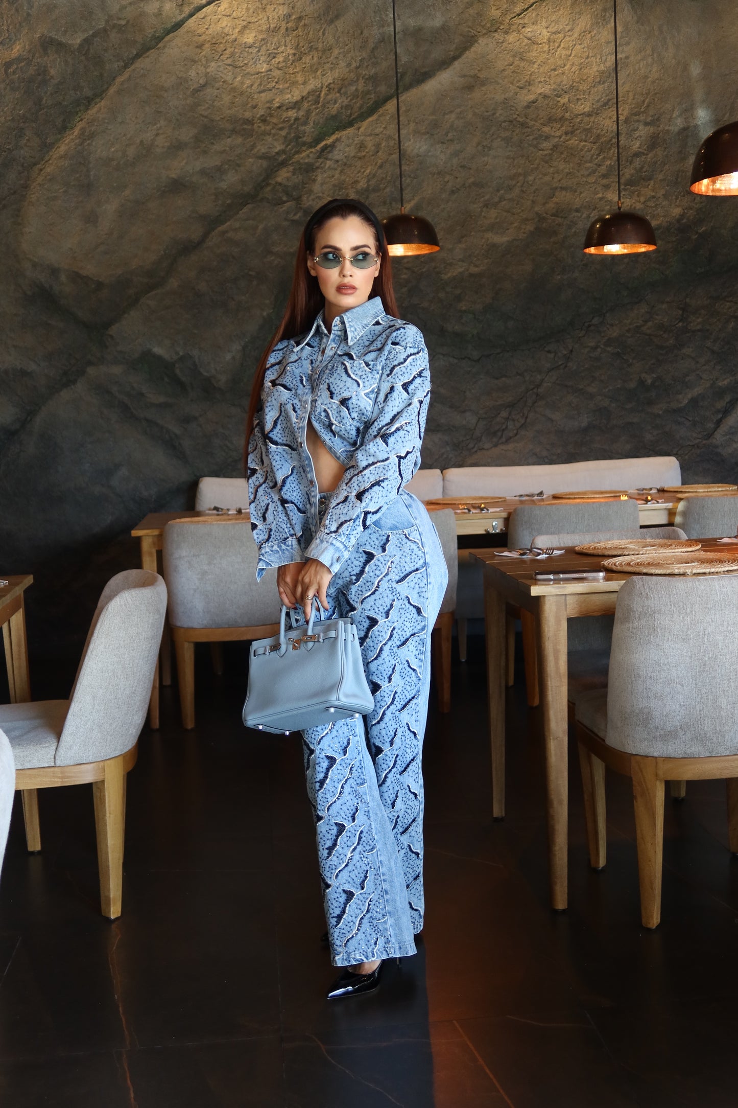 Set mezclilla blue