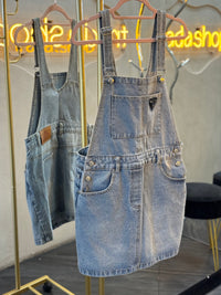 Overol falda mezclilla P