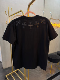 T- Shirt negra cruz