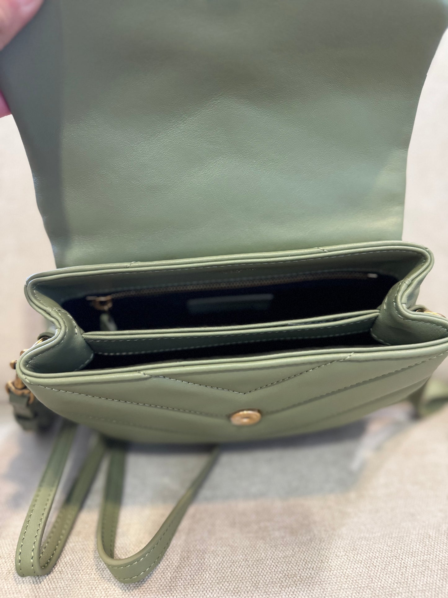 Bolso YSL verde PIST