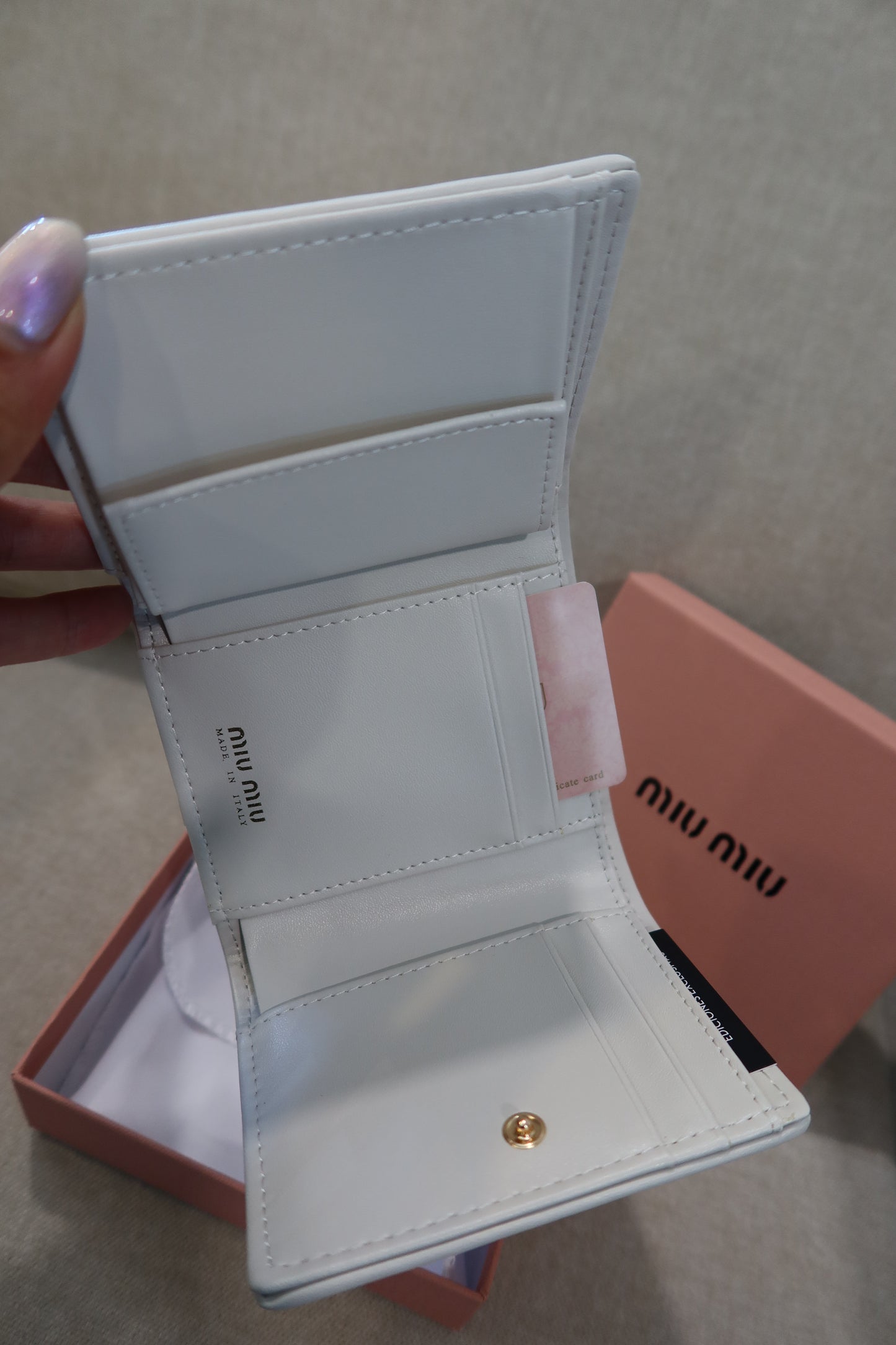 Cartera MUMU Blan.Bo-8