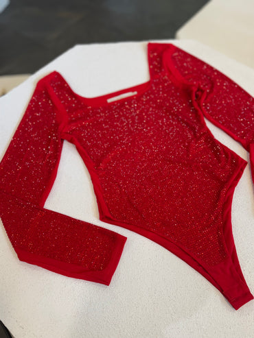 BODY CRISTALES ROJO
