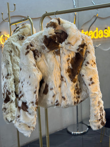 Blazer peluche café