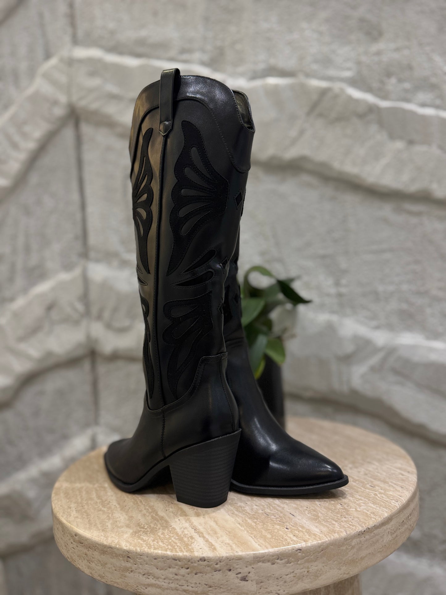 BOTA VAQUERA NEGRA