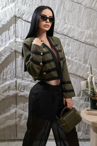BLAZER CROPPED IXORA