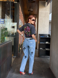 T-shirt chrome hearts