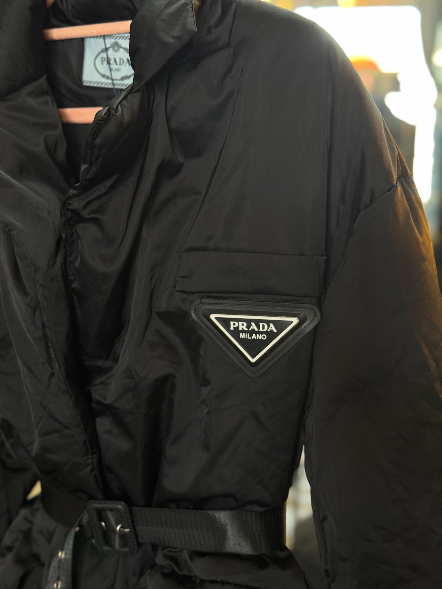 Chamarra negra gruesa PA