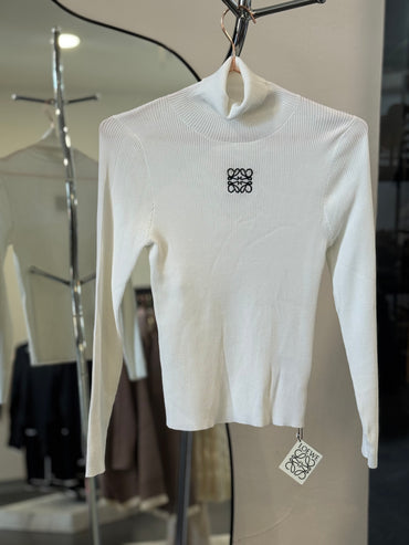 BLUSA LOW CUELLO BLANCA