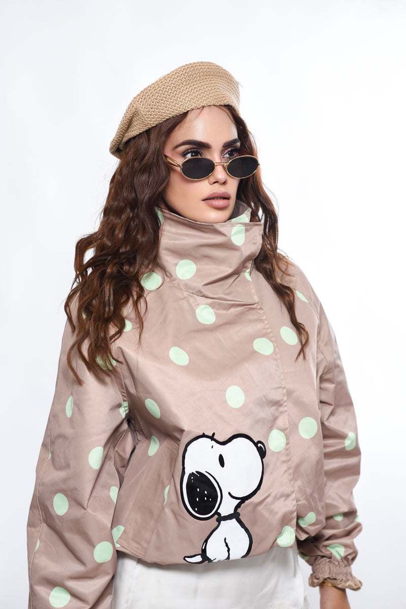 JACKET SNPY COFFE