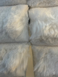 Chaleco peluche blanco