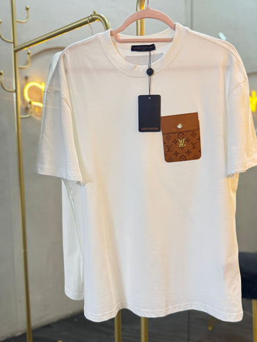 T- Shirt blanca L -V