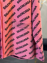 Suéter grueso oversize  rosa