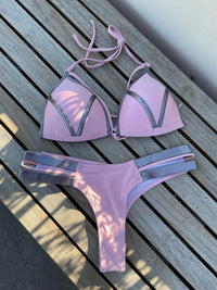 Traje de baño rosa