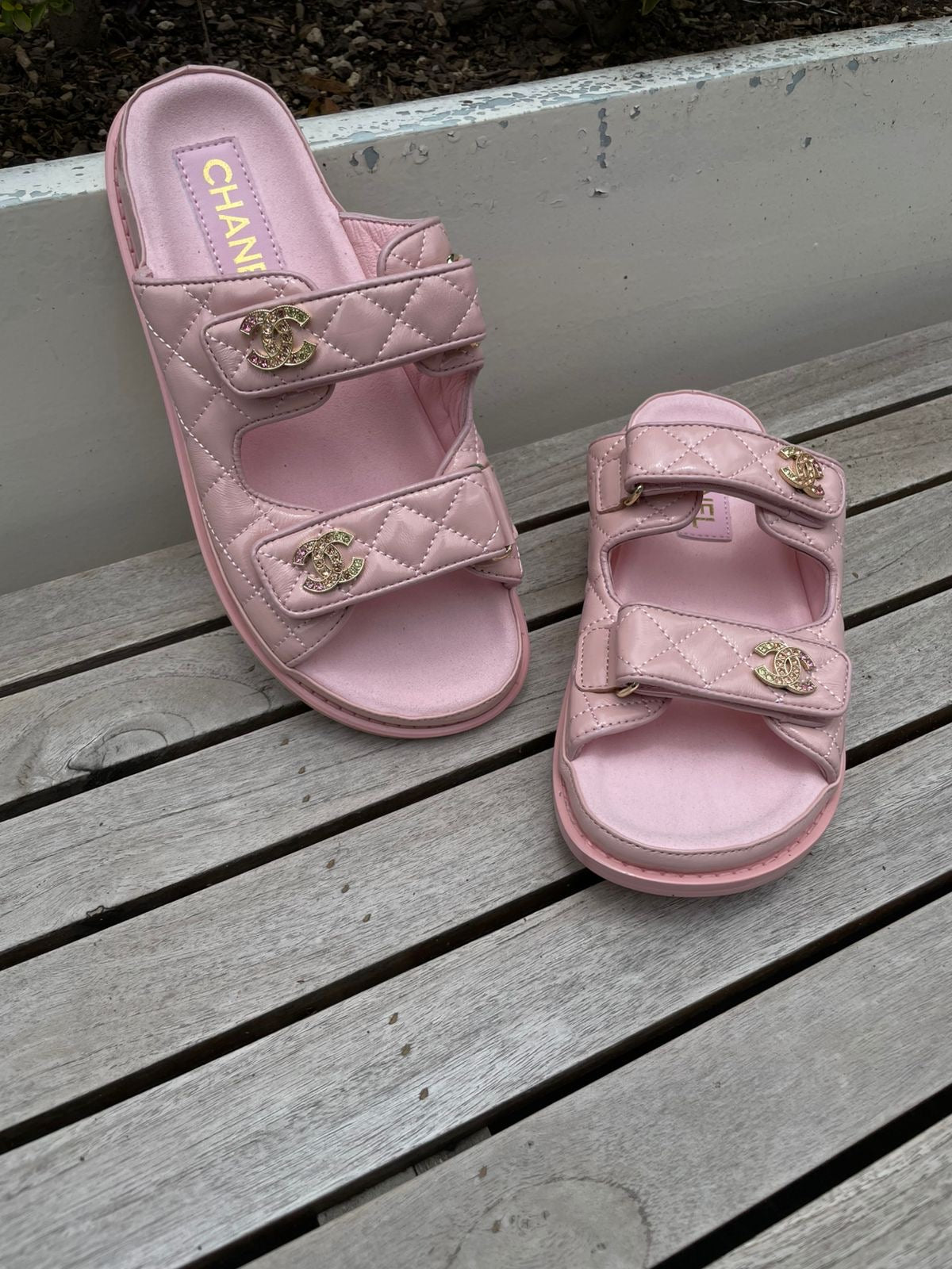 Sandalias rosas