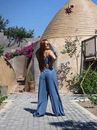 SET MEZCLILLA Y TOP LUNA