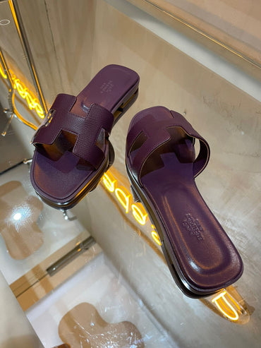 Sandalias morada