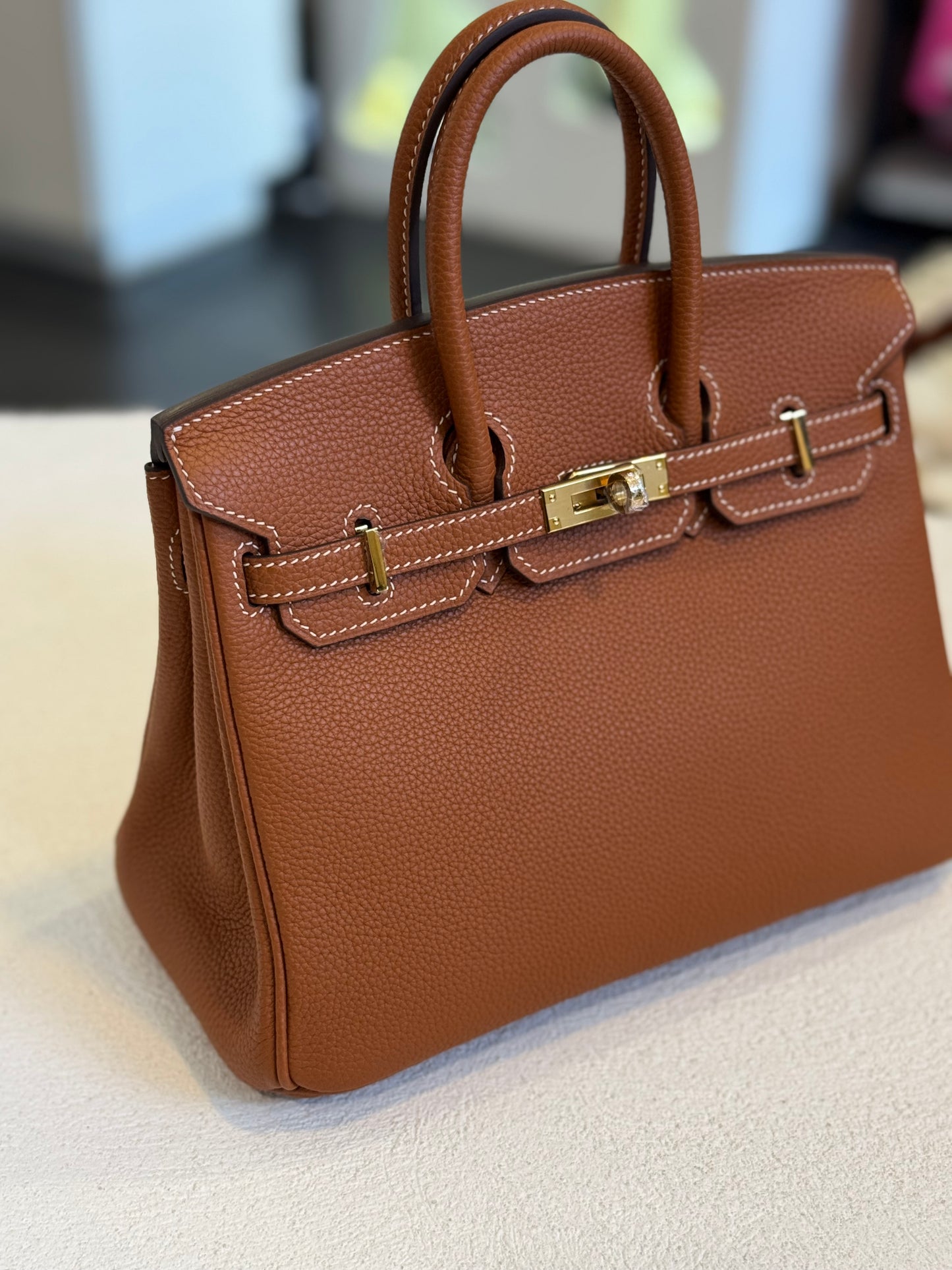 BOLSO HERS CAFÉ TAMAÑO 30