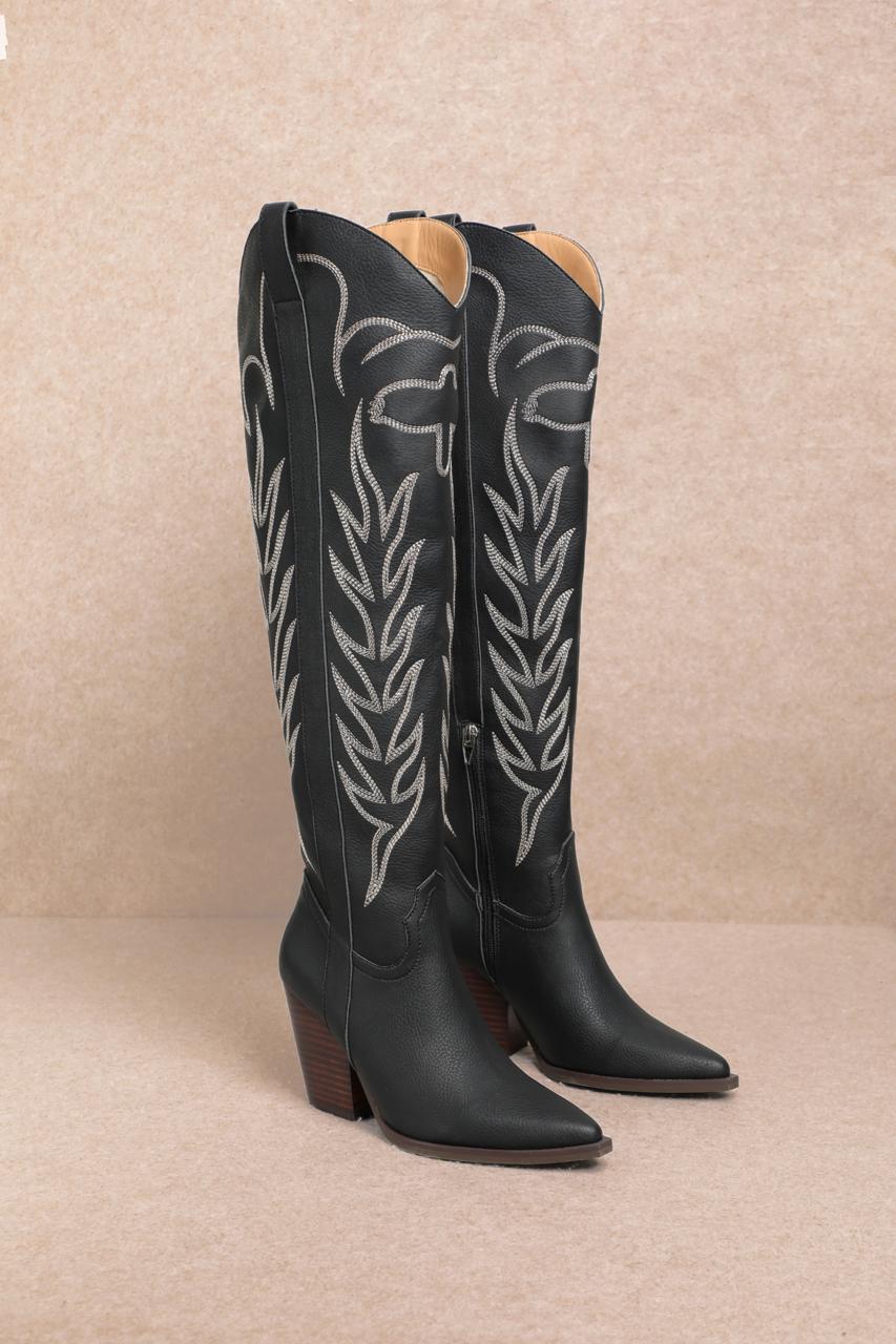 BOTA VAQUERA NEGRA CELINA