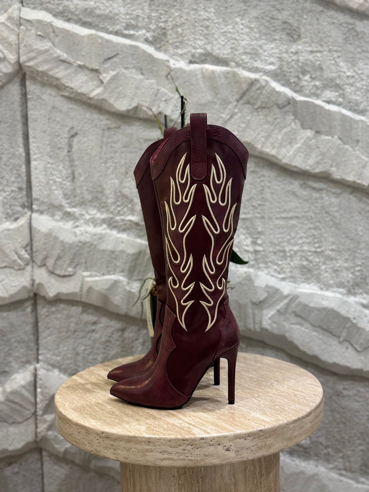 BOTAS VAQUERAS TINTA T AGUJA
