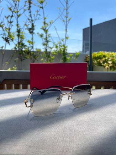 Lentes de sol azul