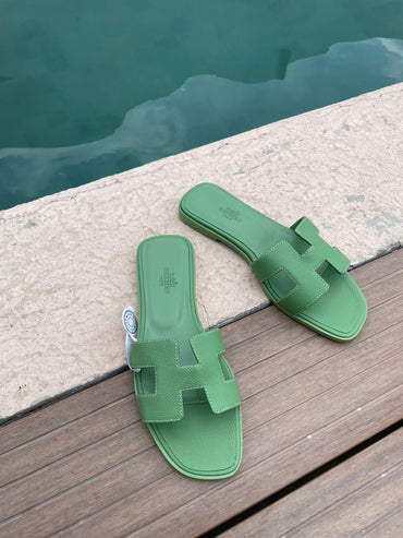 Sandalia verde