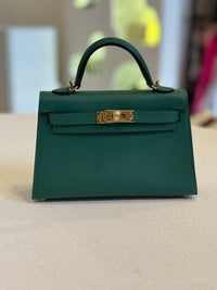 BOLSO VERDE KELLY MINI